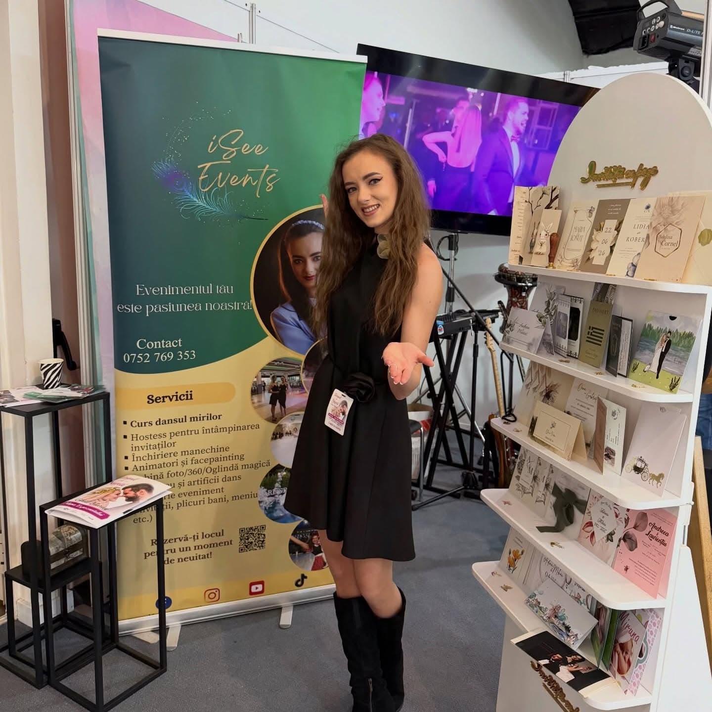 Stand expozițional la târg de nunți, Agora Centru de evenimente